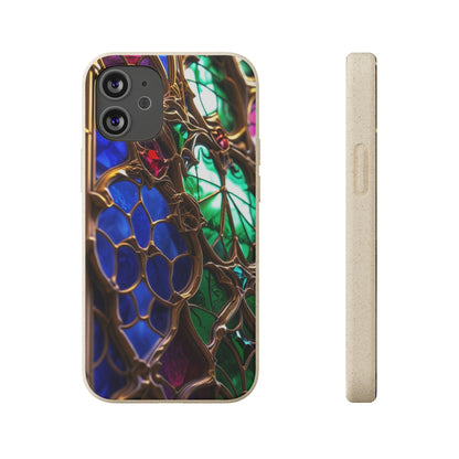 Eco-Friendly Biodegradable Phone Case - Stained Glass