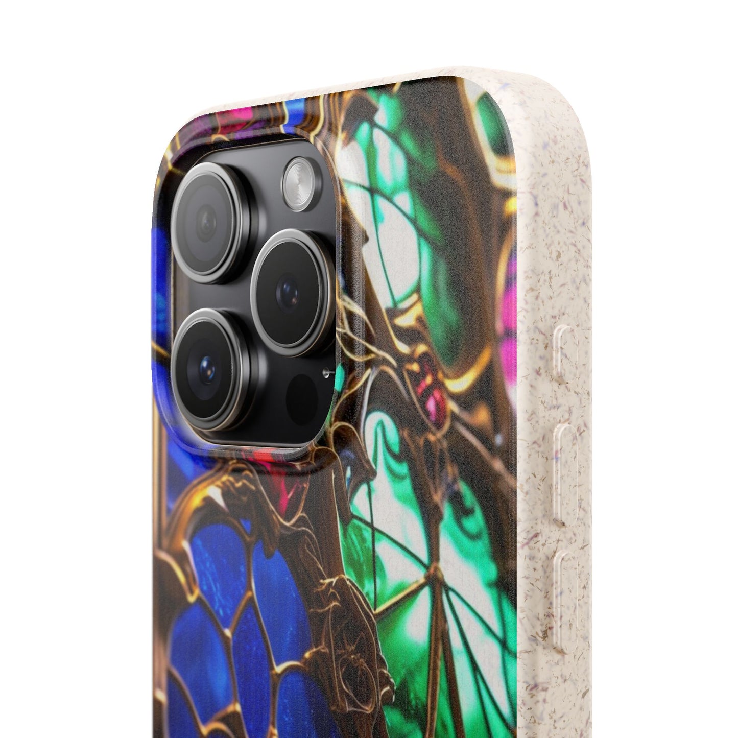Eco-Friendly Biodegradable Phone Case - Stained Glass