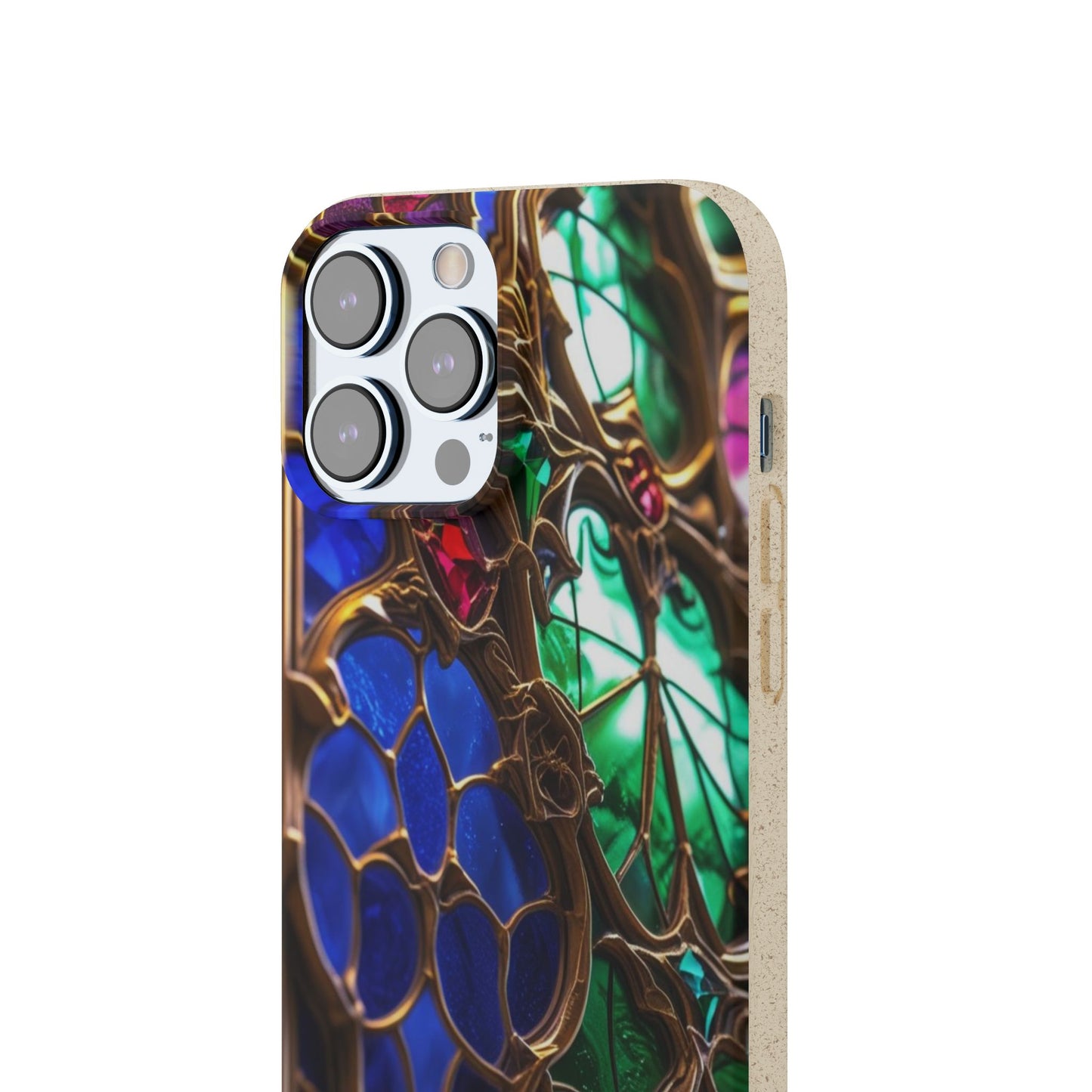 Eco-Friendly Biodegradable Phone Case - Stained Glass