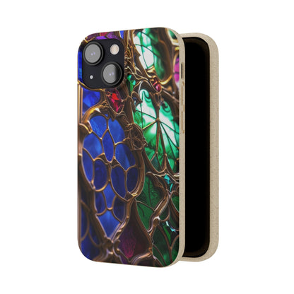 Eco-Friendly Biodegradable Phone Case - Stained Glass