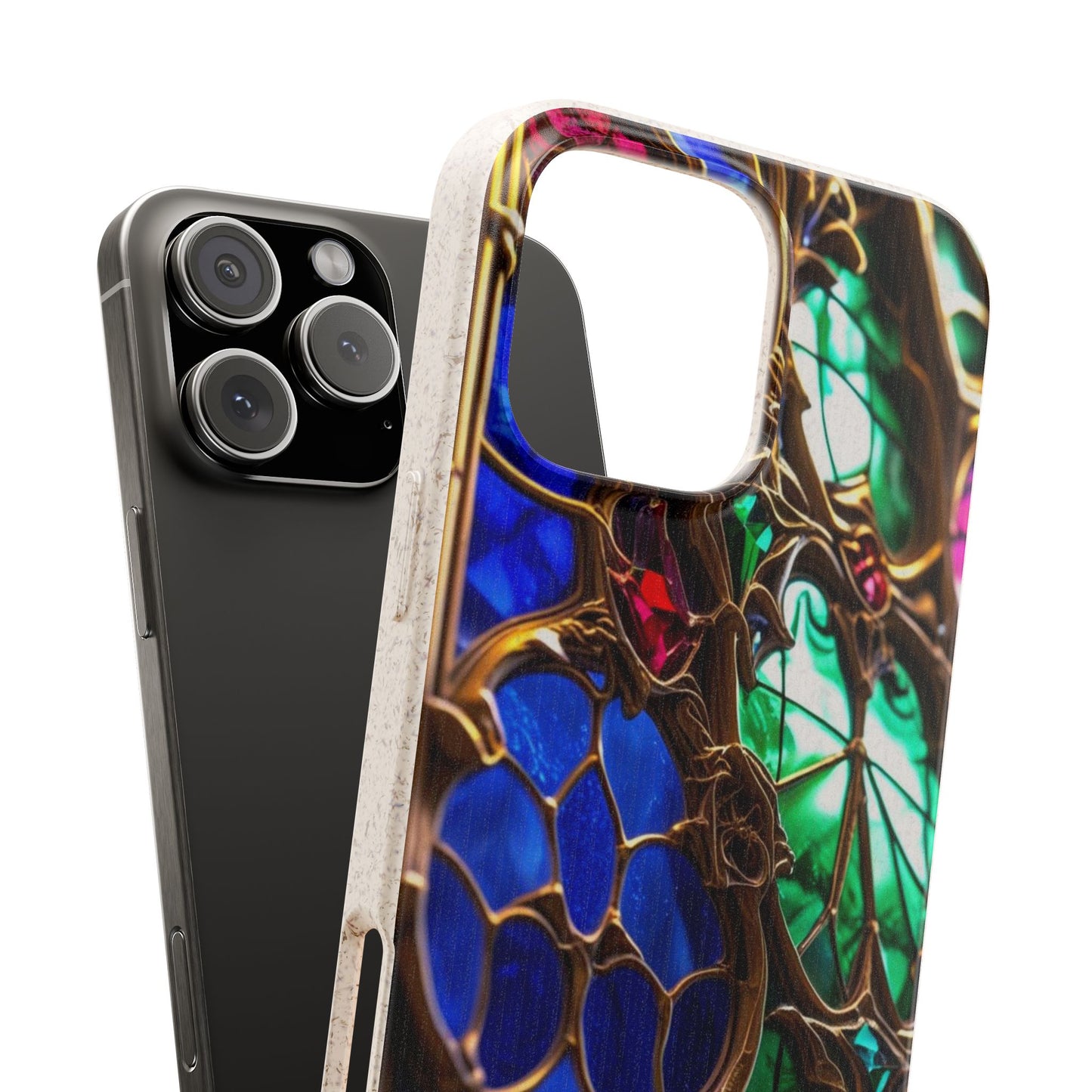 Eco-Friendly Biodegradable Phone Case - Stained Glass