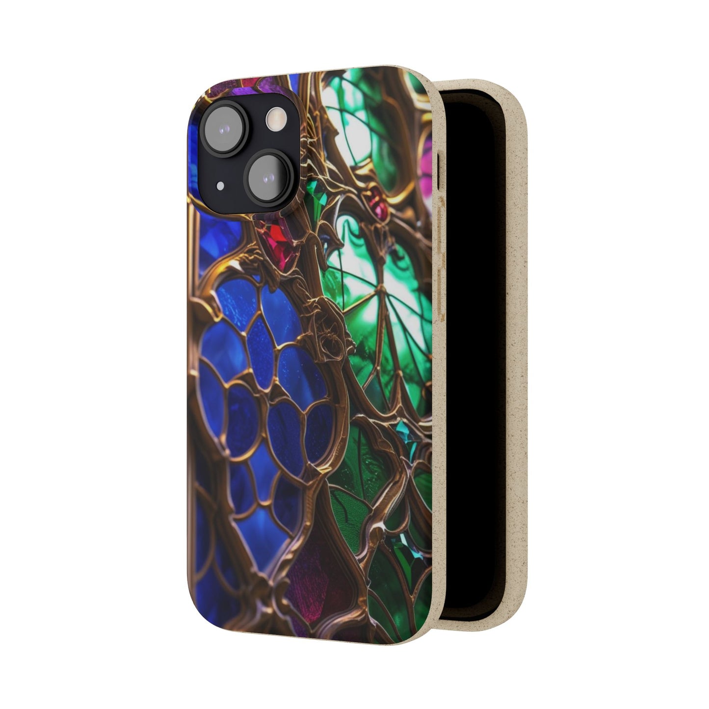 Eco-Friendly Biodegradable Phone Case - Stained Glass