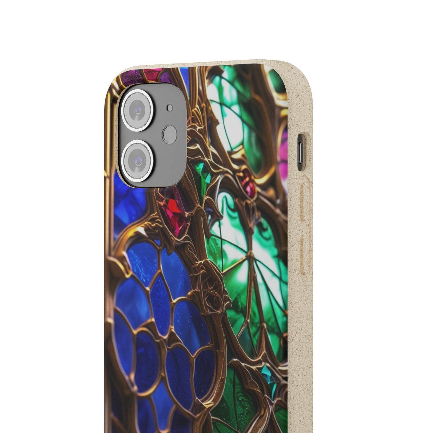 Eco-Friendly Biodegradable Phone Case - Stained Glass