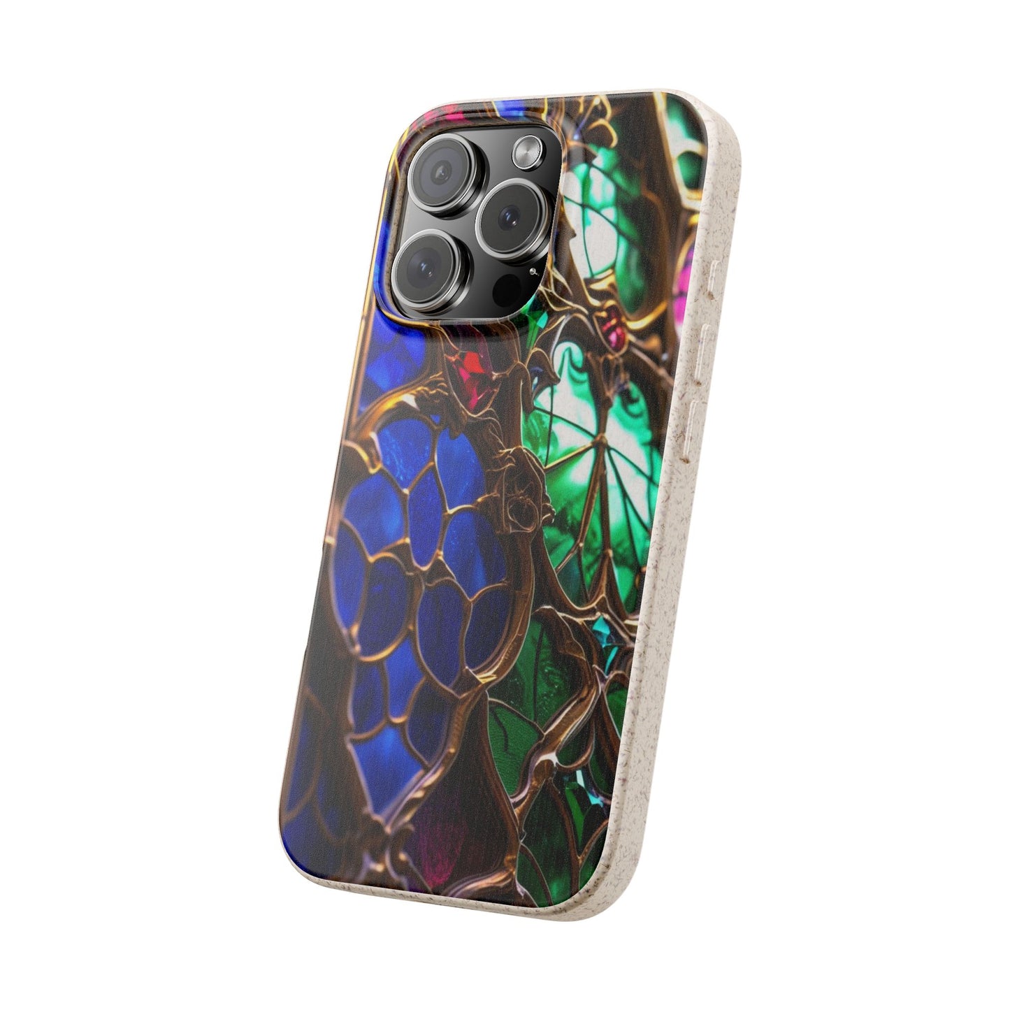 Eco-Friendly Biodegradable Phone Case - Stained Glass