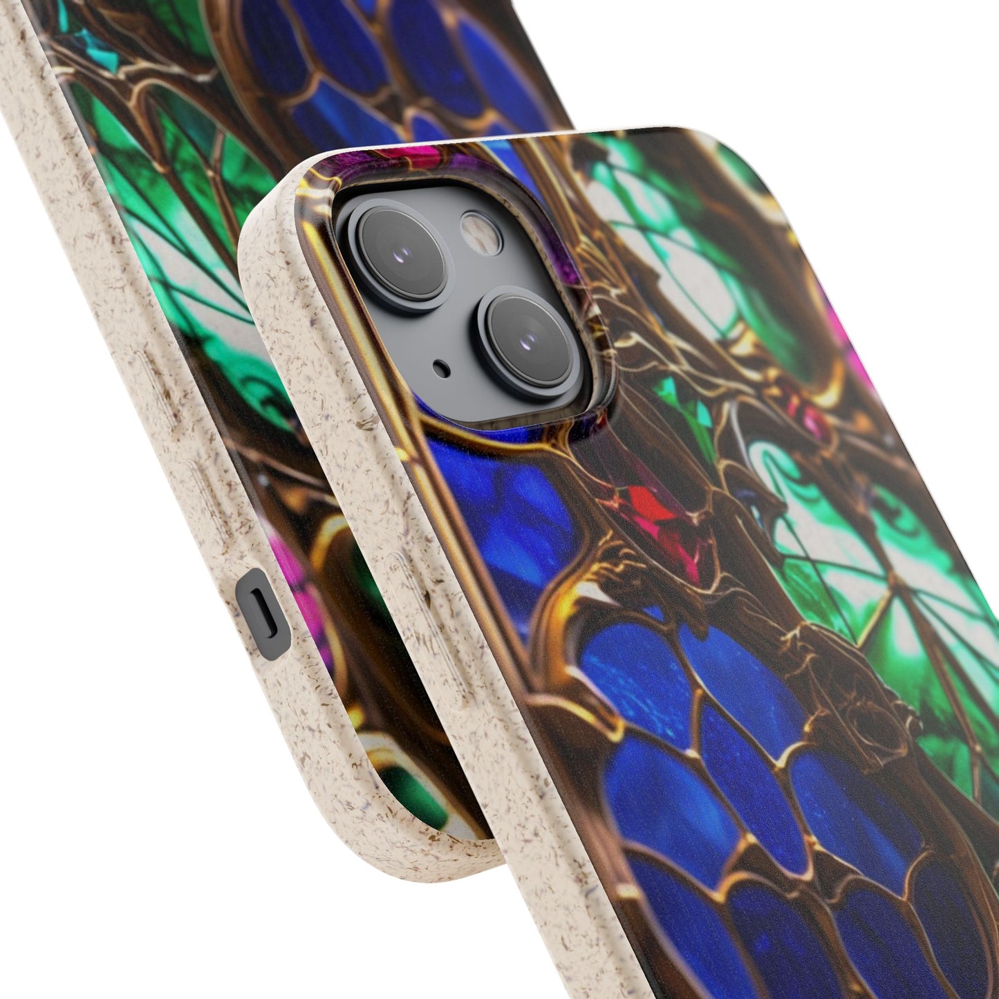Eco-Friendly Biodegradable Phone Case - Stained Glass