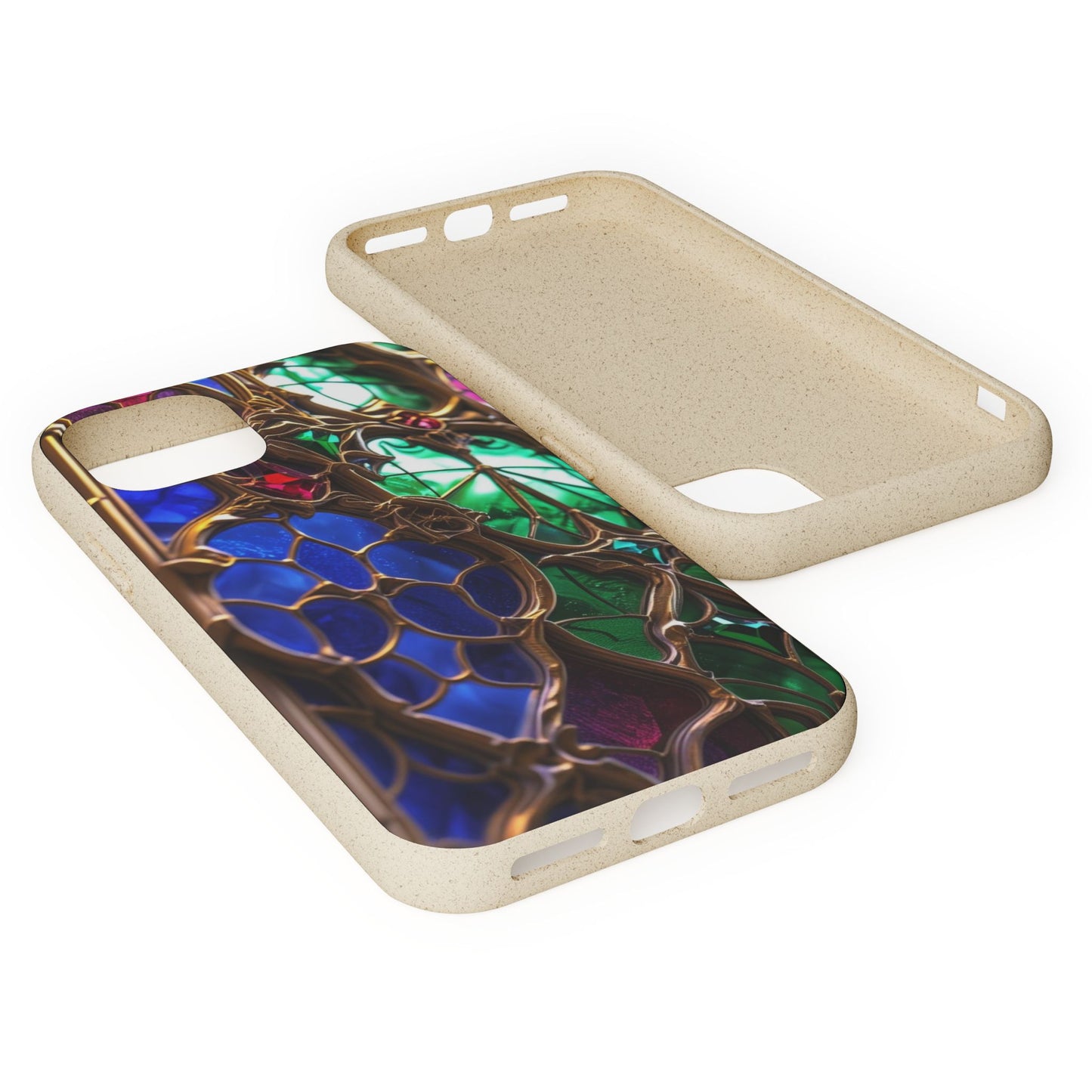 Eco-Friendly Biodegradable Phone Case - Stained Glass