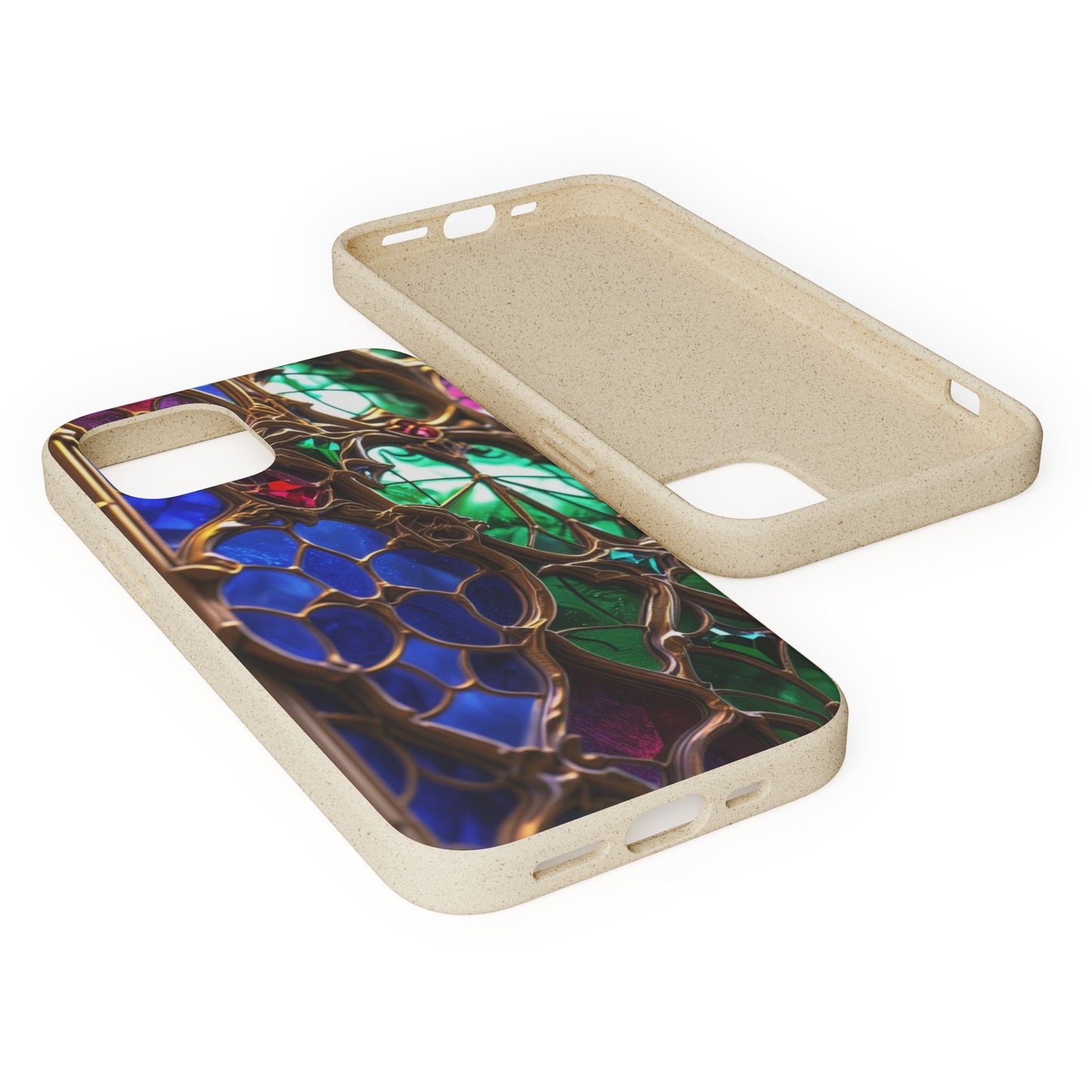 Eco-Friendly Biodegradable Phone Case - Stained Glass