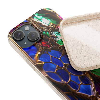 Eco-Friendly Biodegradable Phone Case - Stained Glass