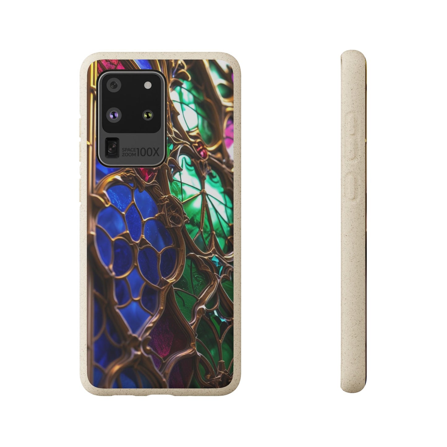 Eco-Friendly Biodegradable Phone Case - Stained Glass