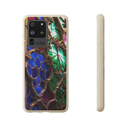 Eco-Friendly Biodegradable Phone Case - Stained Glass
