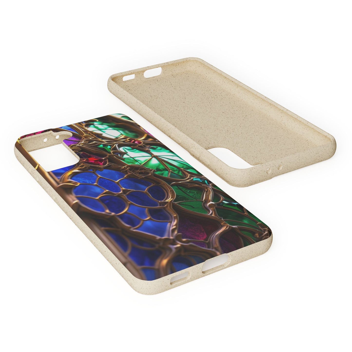 Eco-Friendly Biodegradable Phone Case - Stained Glass
