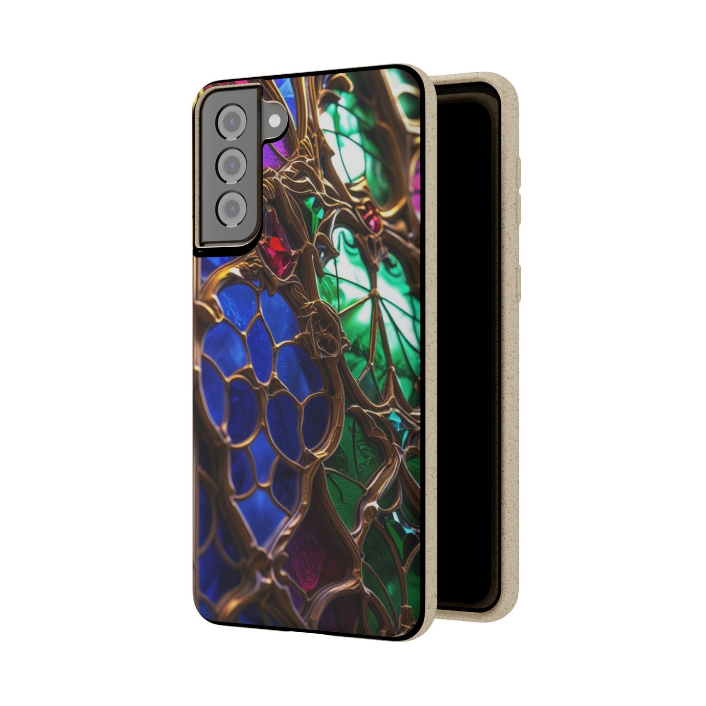 Eco-Friendly Biodegradable Phone Case - Stained Glass