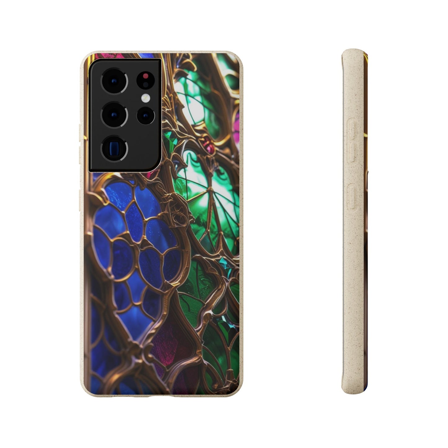 Eco-Friendly Biodegradable Phone Case - Stained Glass
