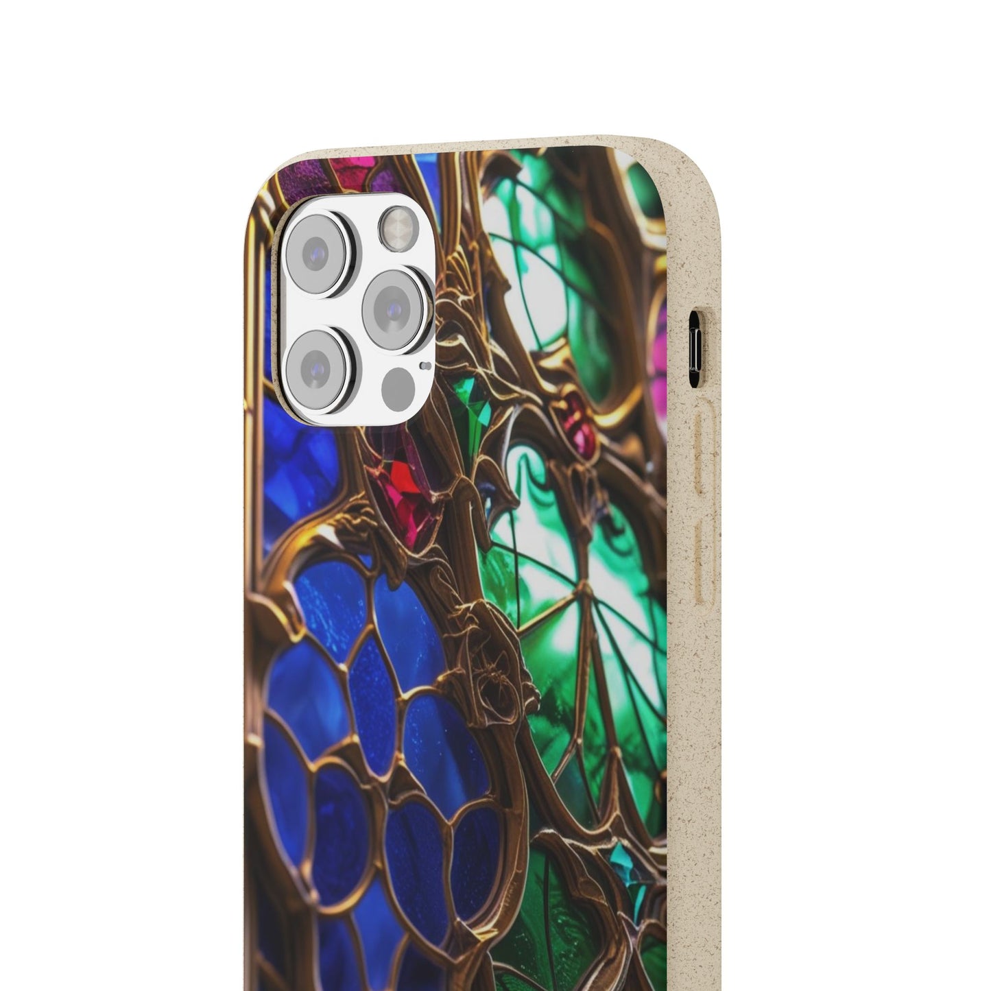 Eco-Friendly Biodegradable Phone Case - Stained Glass