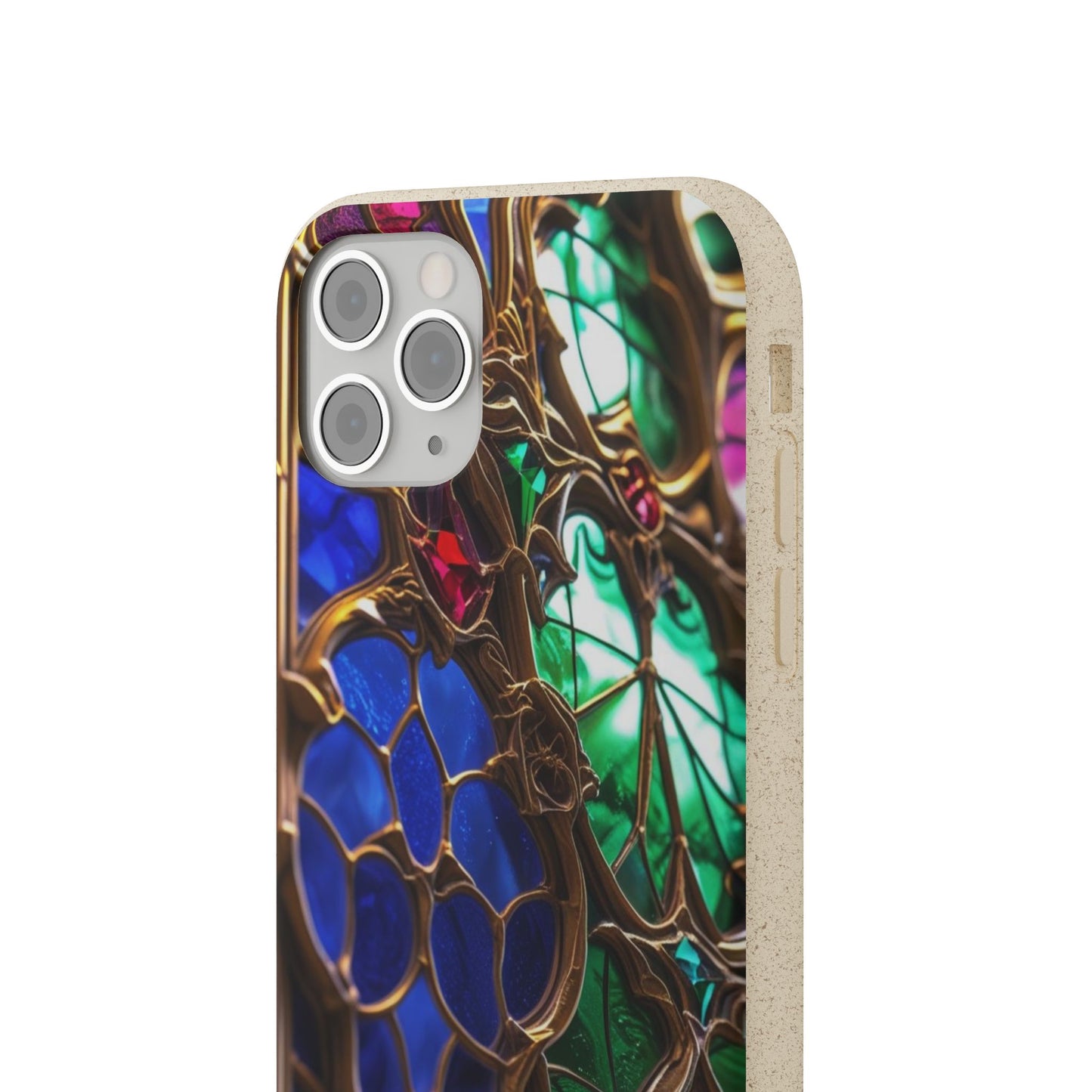 Eco-Friendly Biodegradable Phone Case - Stained Glass