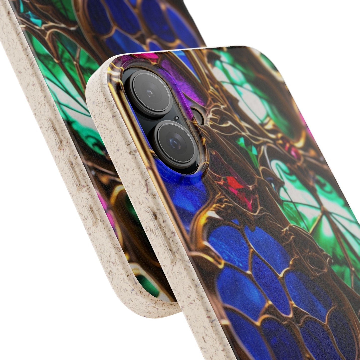 Eco-Friendly Biodegradable Phone Case - Stained Glass