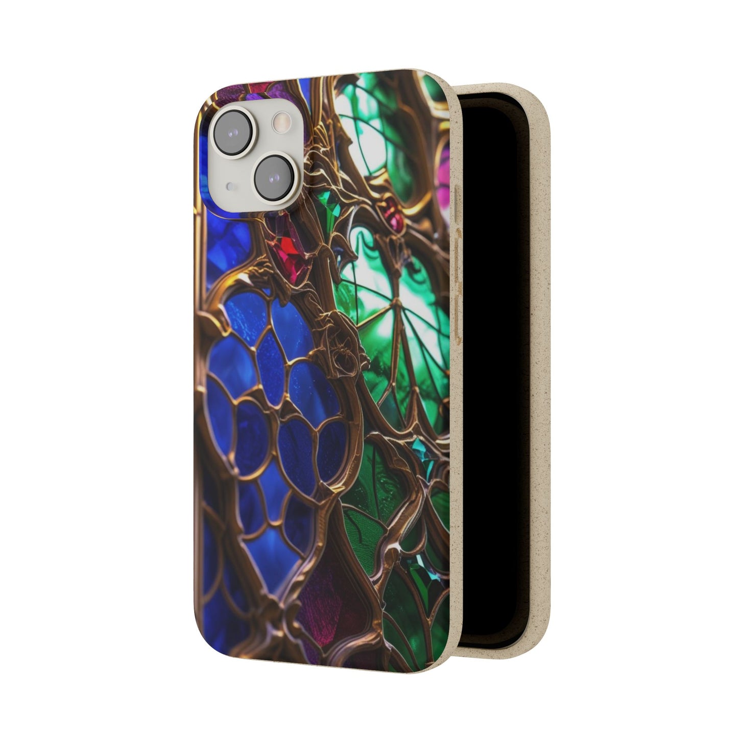 Eco-Friendly Biodegradable Phone Case - Stained Glass