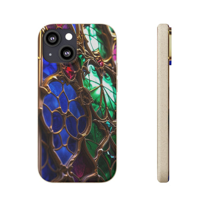 Eco-Friendly Biodegradable Phone Case - Stained Glass