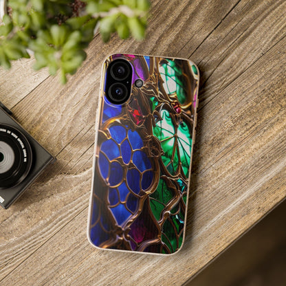 Eco-Friendly Biodegradable Phone Case - Stained Glass