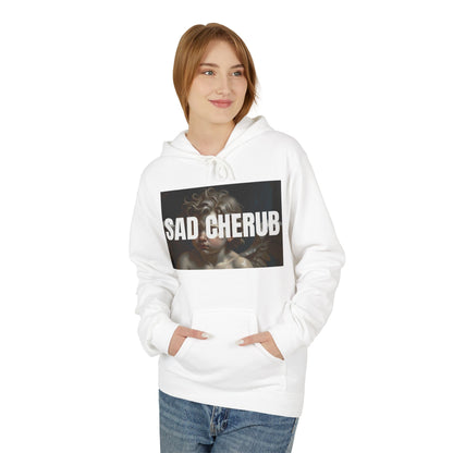 Sad Cherub Fleece Hoodie - Cozy Essentials