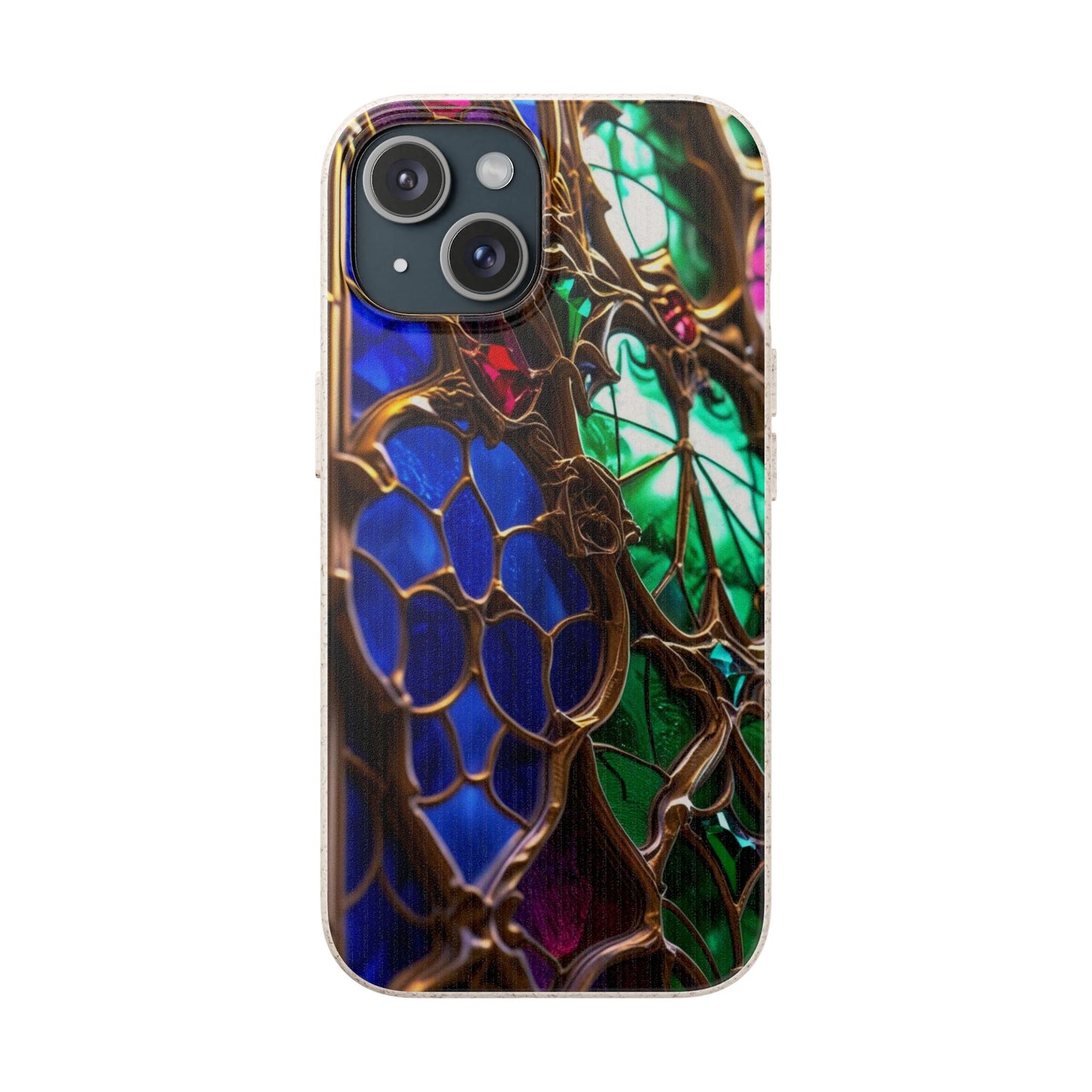 Eco-Friendly Biodegradable Phone Case - Stained Glass