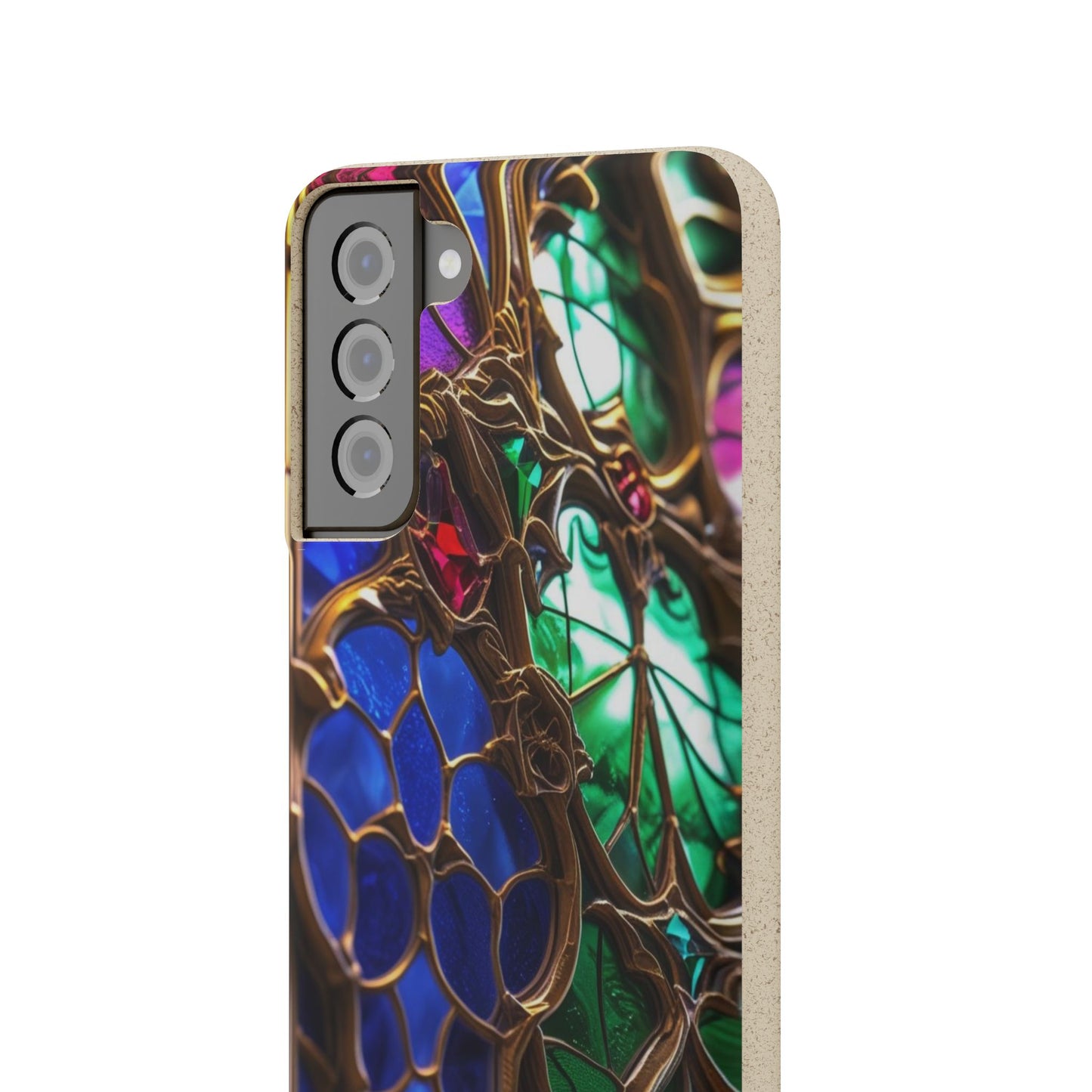 Eco-Friendly Biodegradable Phone Case - Stained Glass