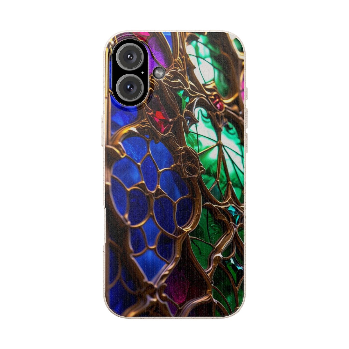 Eco-Friendly Biodegradable Phone Case - Stained Glass