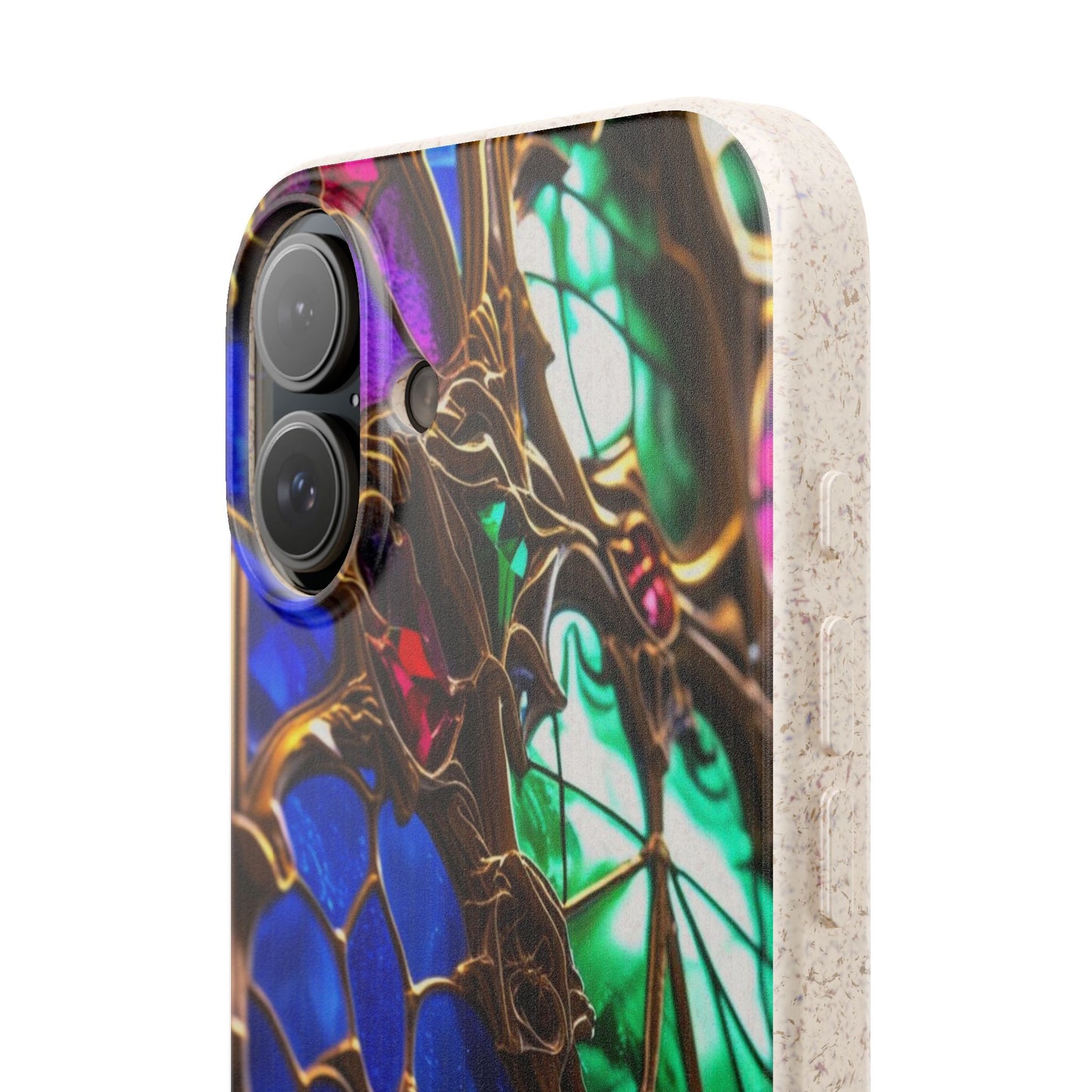 Eco-Friendly Biodegradable Phone Case - Stained Glass