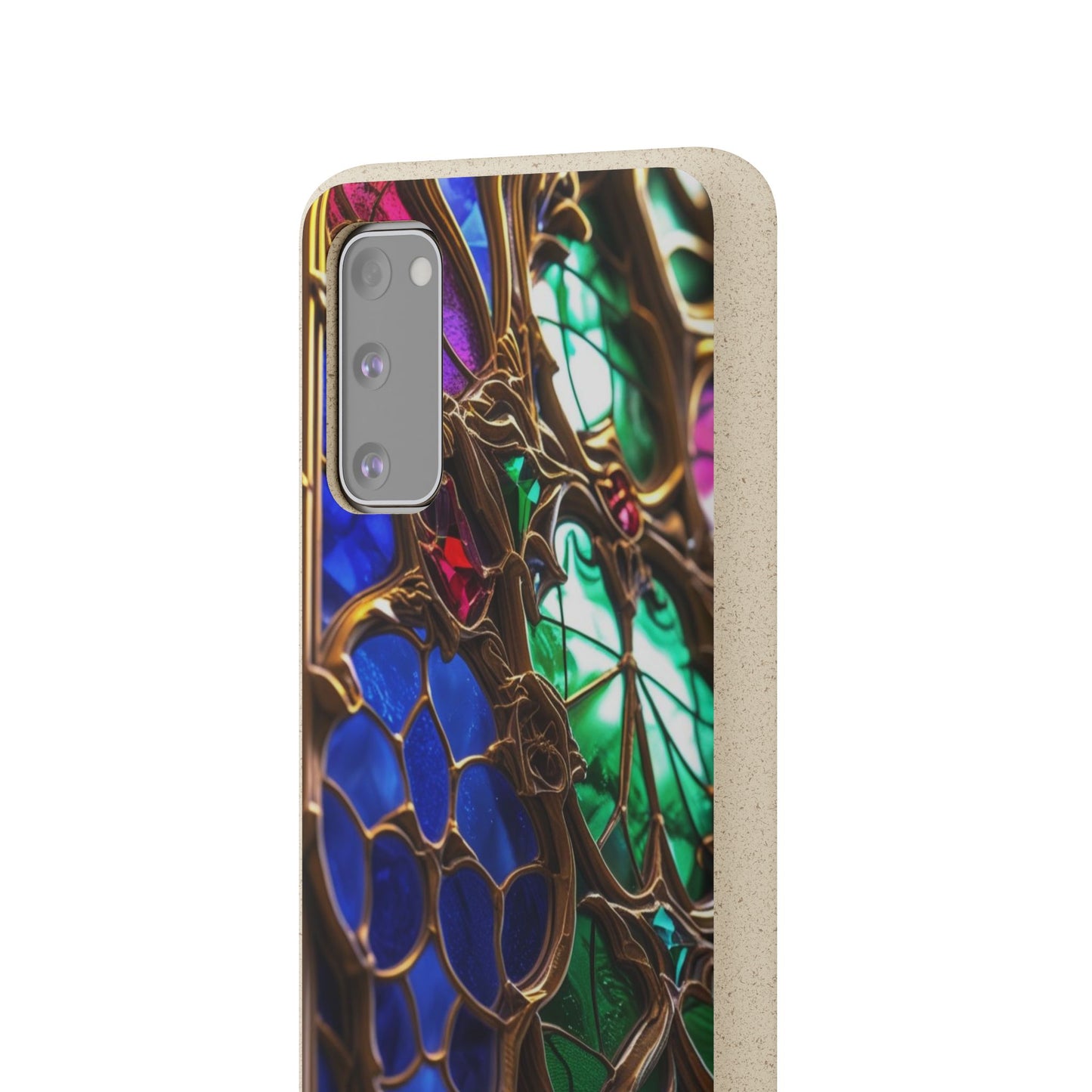Eco-Friendly Biodegradable Phone Case - Stained Glass