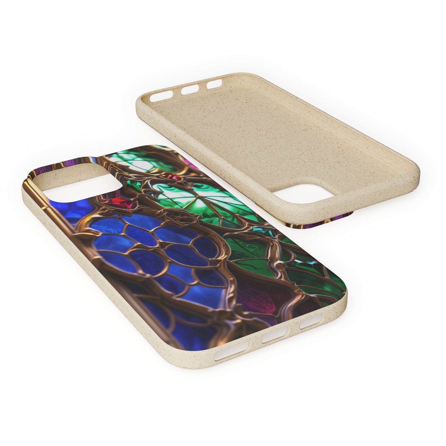 Eco-Friendly Biodegradable Phone Case - Stained Glass