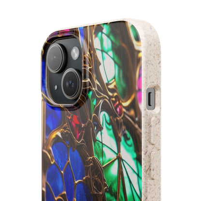 Eco-Friendly Biodegradable Phone Case - Stained Glass