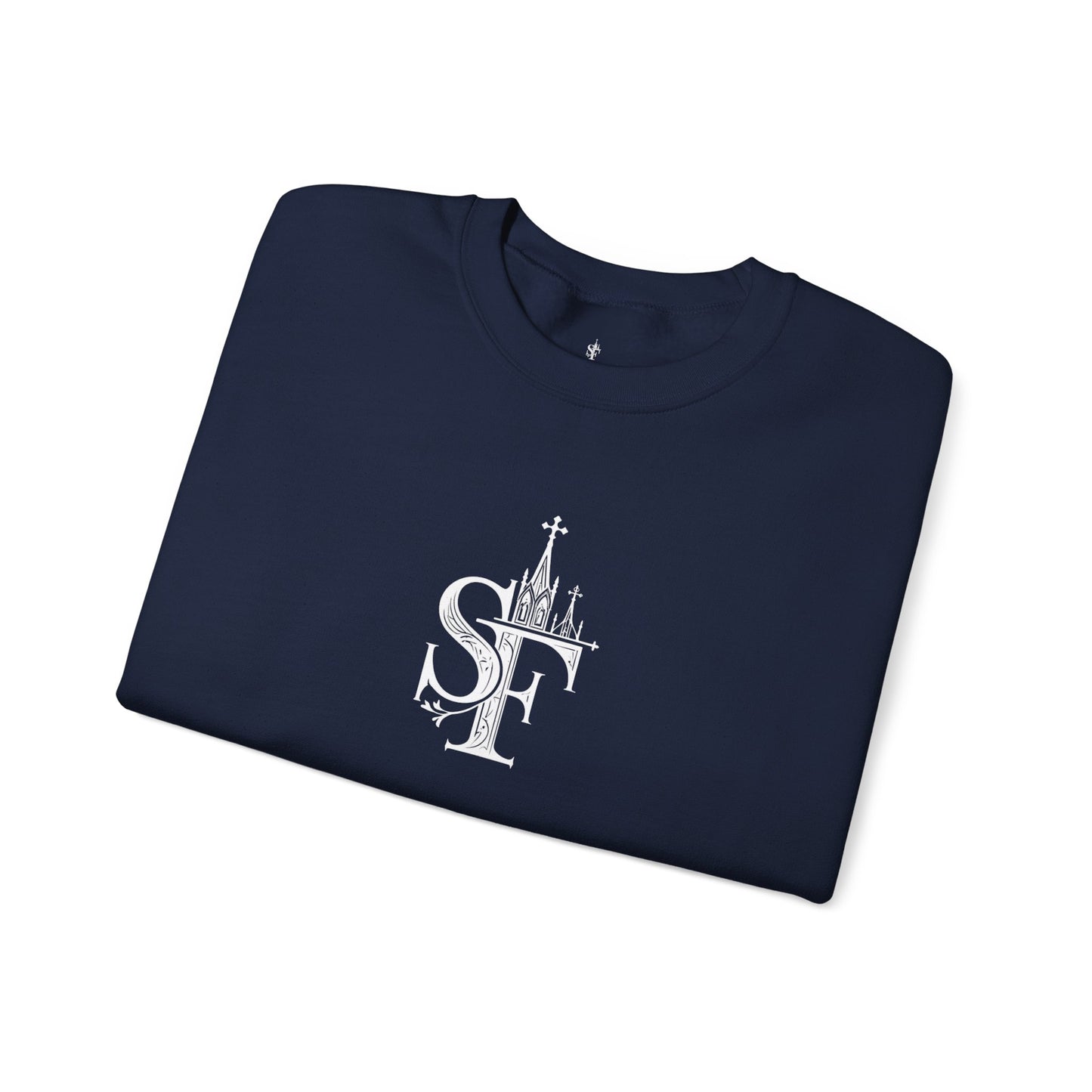 Dark Sweatshirt with SF Graphic - Cozy Essentials