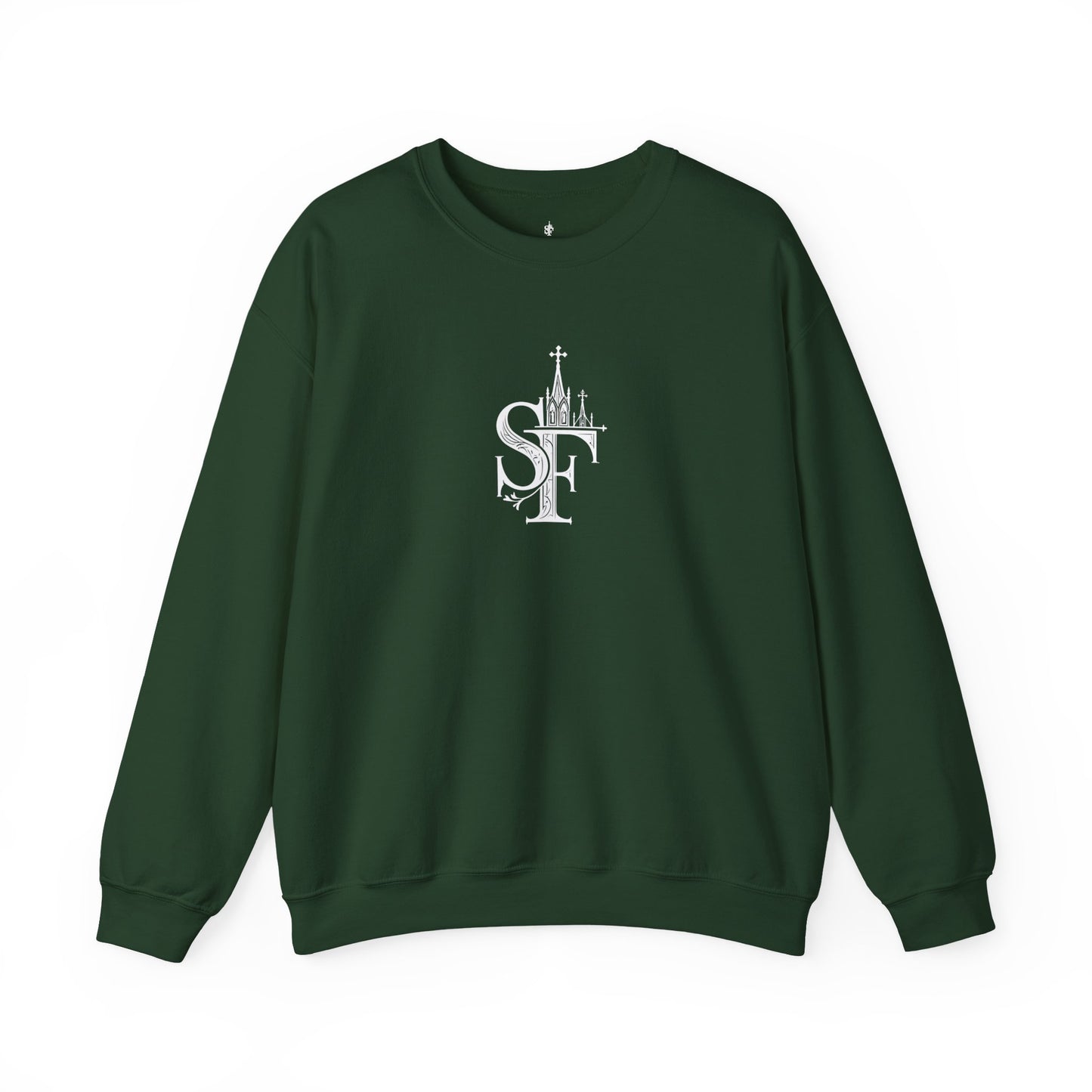 Dark Sweatshirt with SF Graphic - Cozy Essentials