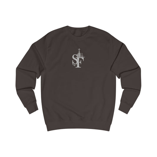 Dark Sweatshirt with SF Graphic - Cozy Essentials