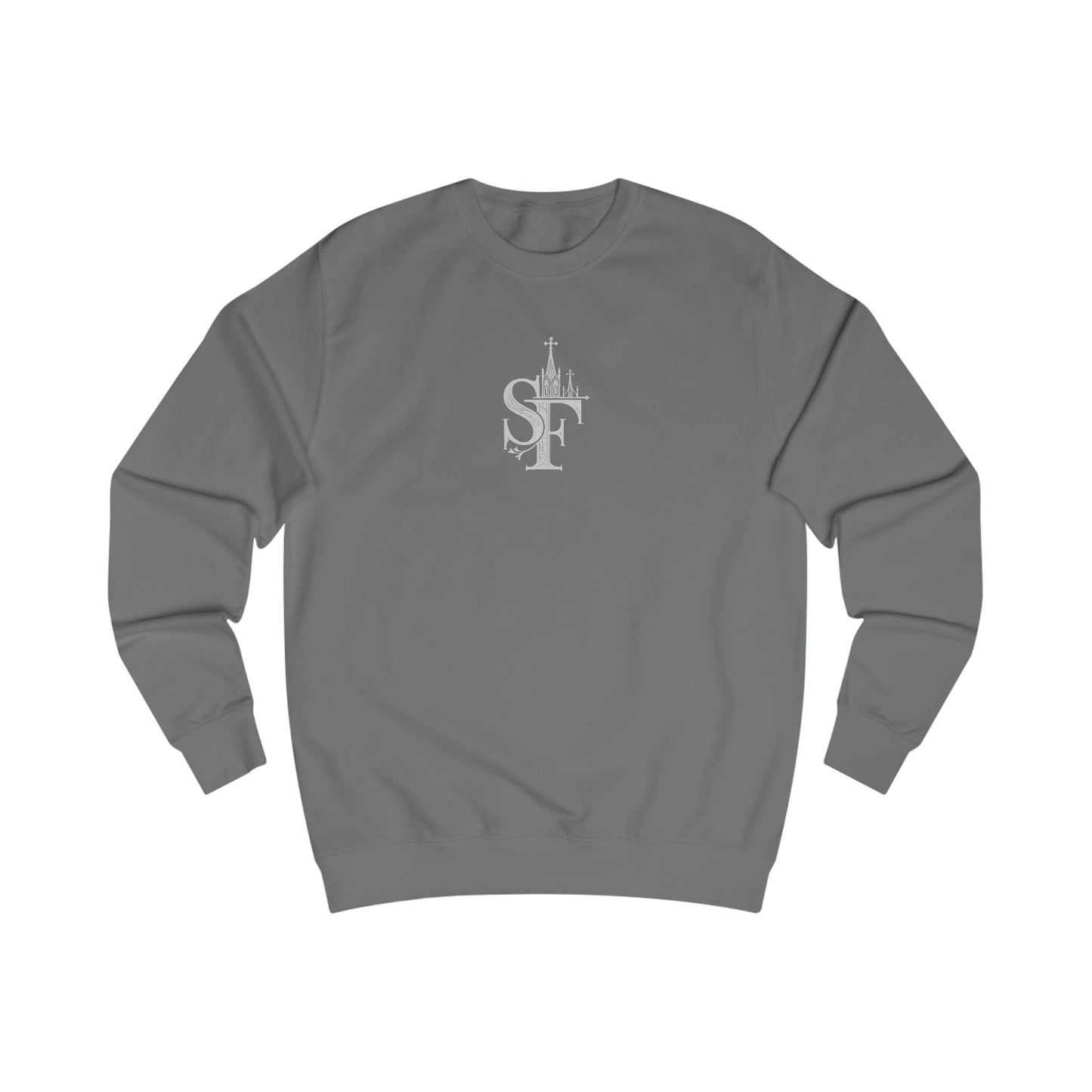 Dark Sweatshirt with SF Graphic - Cozy Essentials
