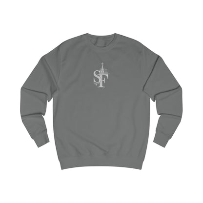 Dark Sweatshirt with SF Graphic - Cozy Essentials