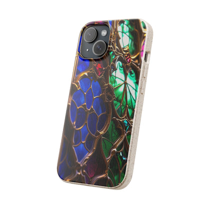 Eco-Friendly Biodegradable Phone Case - Stained Glass