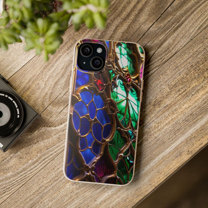 Eco-Friendly Biodegradable Phone Case - Stained Glass
