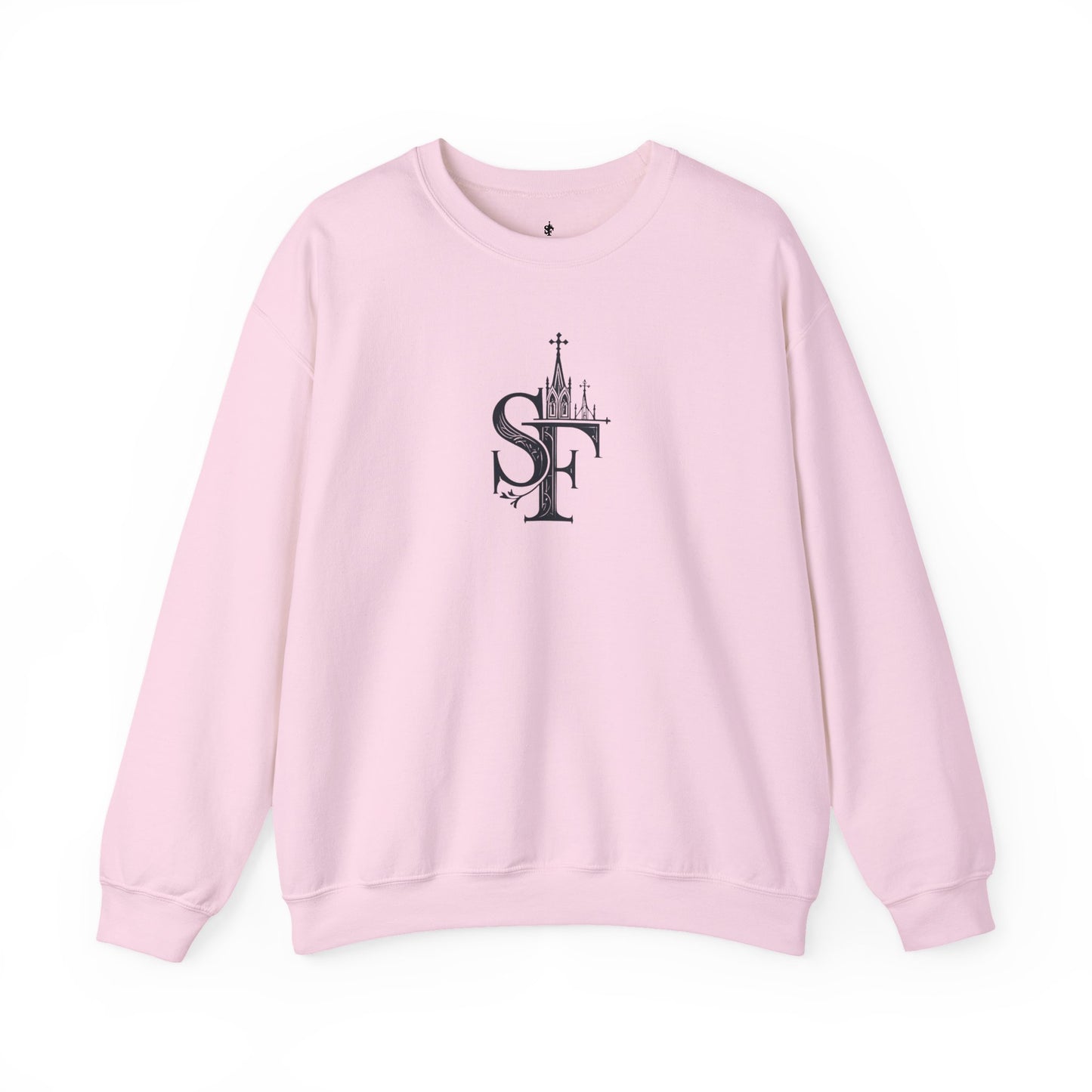 Dark Sweatshirt with SF Graphic - Cozy Essentials