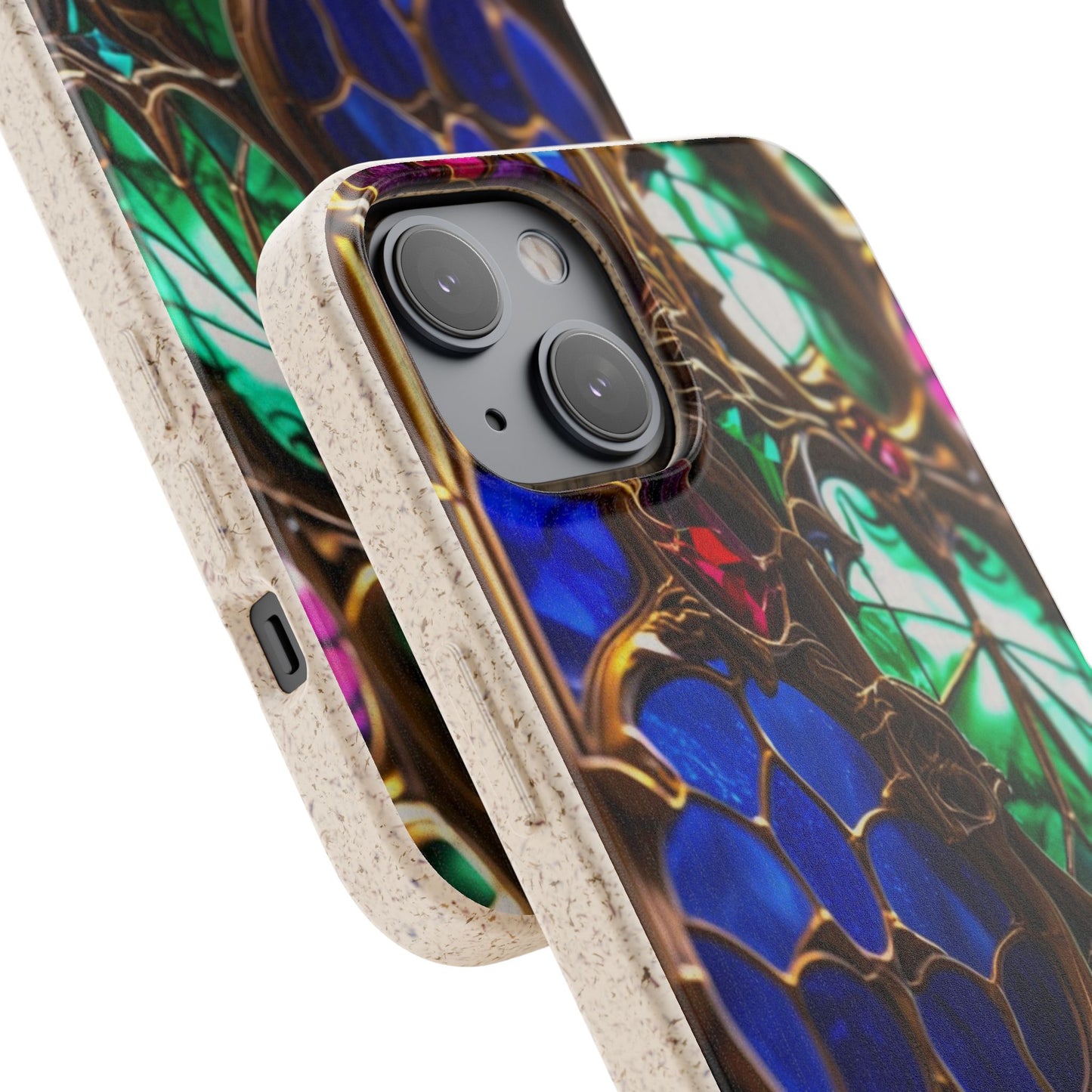Eco-Friendly Biodegradable Phone Case - Stained Glass