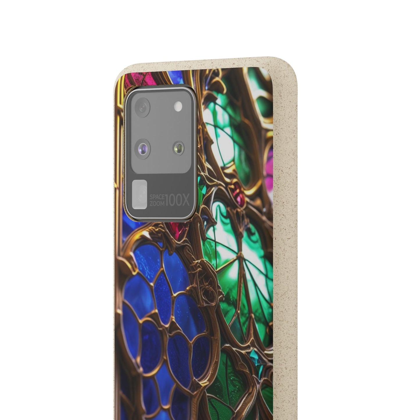 Eco-Friendly Biodegradable Phone Case - Stained Glass