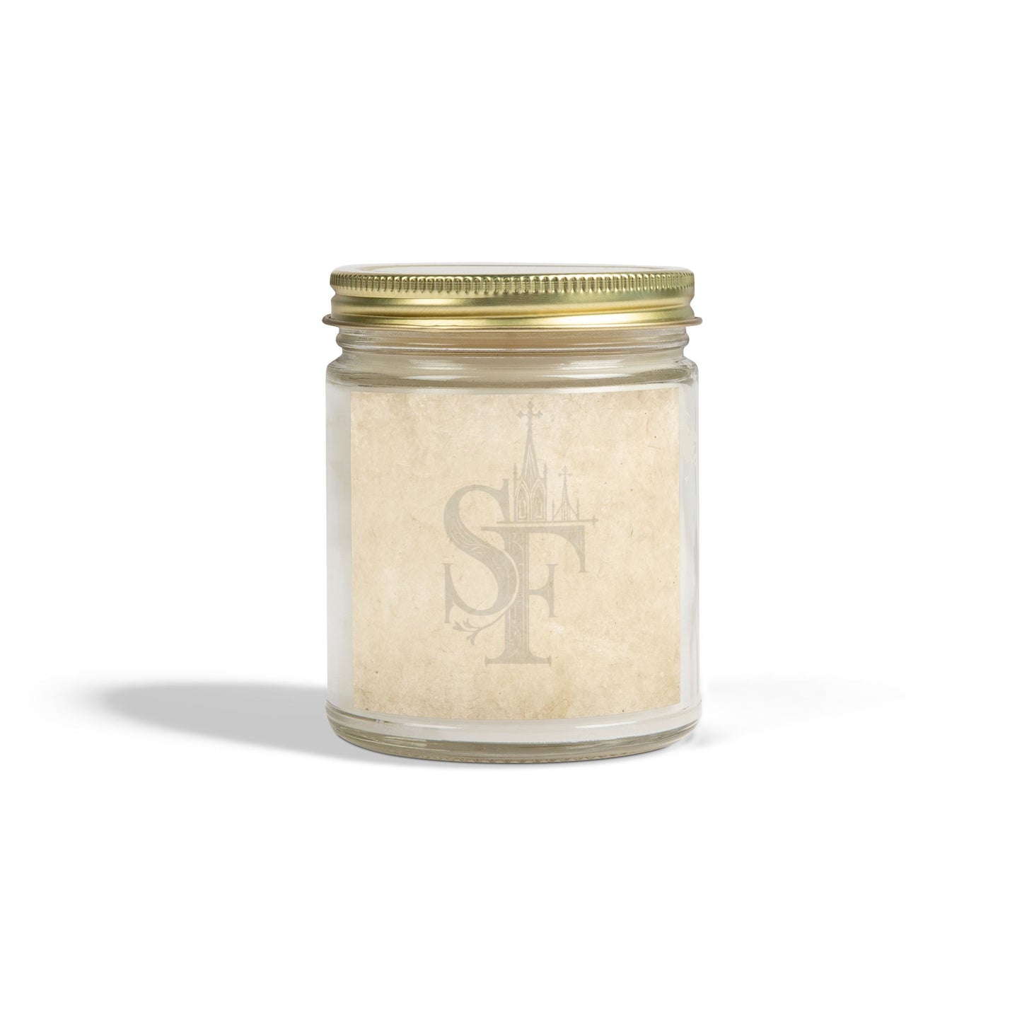 Spires and Facts Coconut Apricot Scented Candles