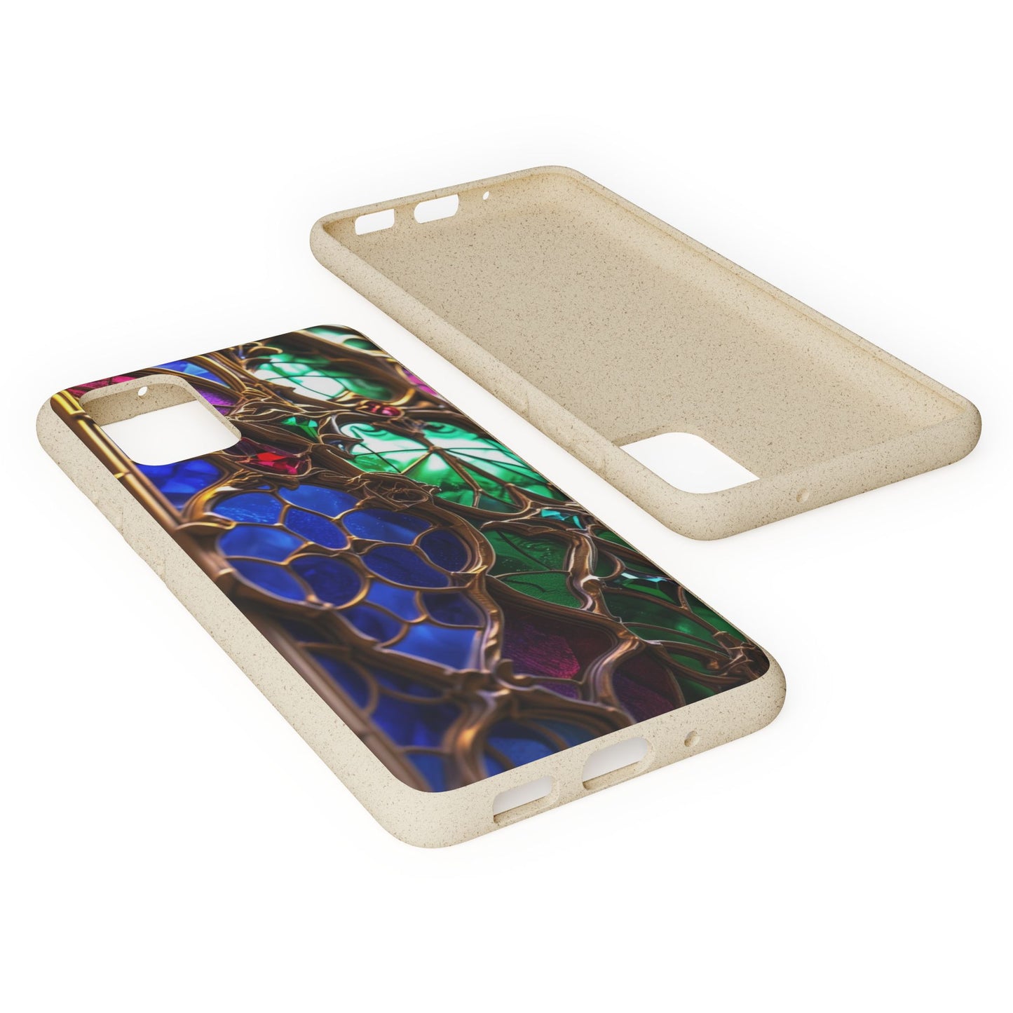 Eco-Friendly Biodegradable Phone Case - Stained Glass