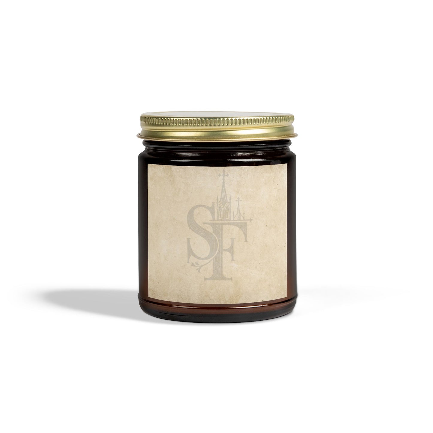 Spires and Facts Coconut Apricot Scented Candles