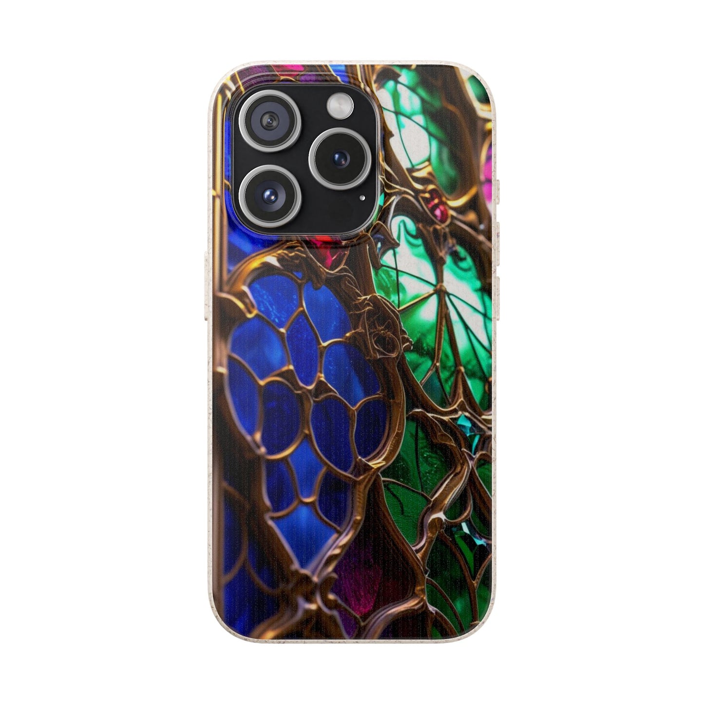 Eco-Friendly Biodegradable Phone Case - Stained Glass