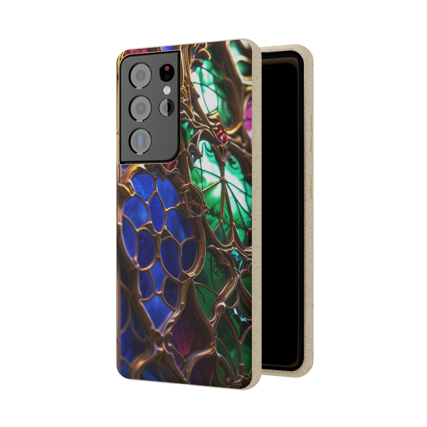 Eco-Friendly Biodegradable Phone Case - Stained Glass