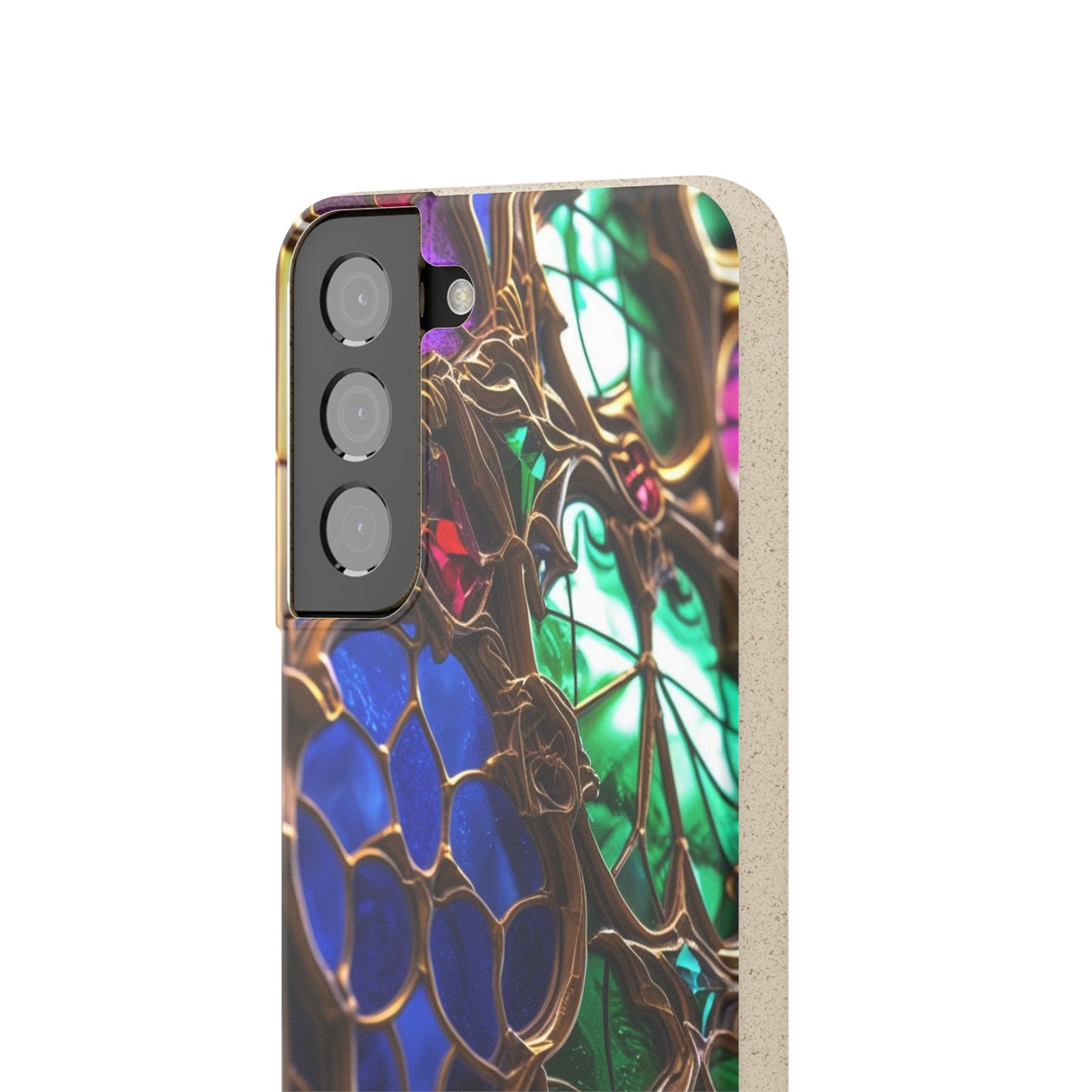 Eco-Friendly Biodegradable Phone Case - Stained Glass