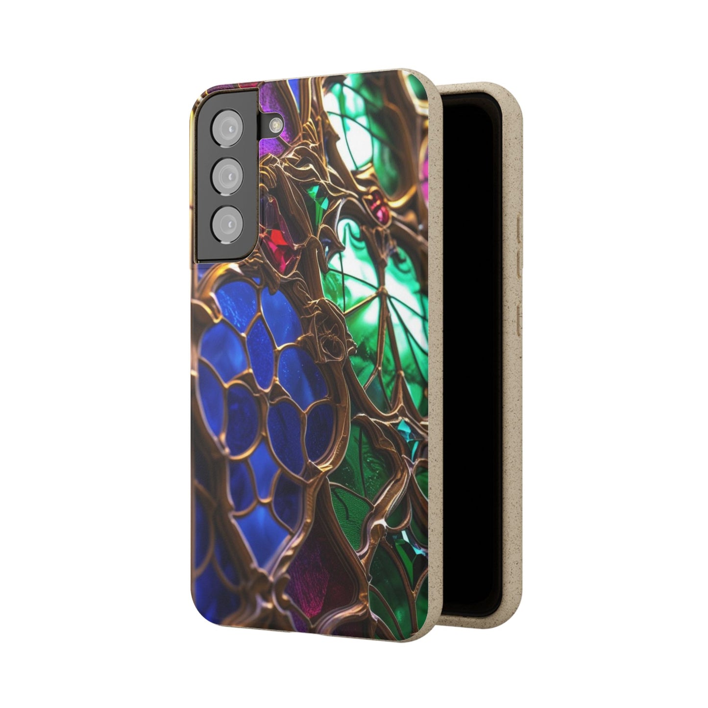 Eco-Friendly Biodegradable Phone Case - Stained Glass