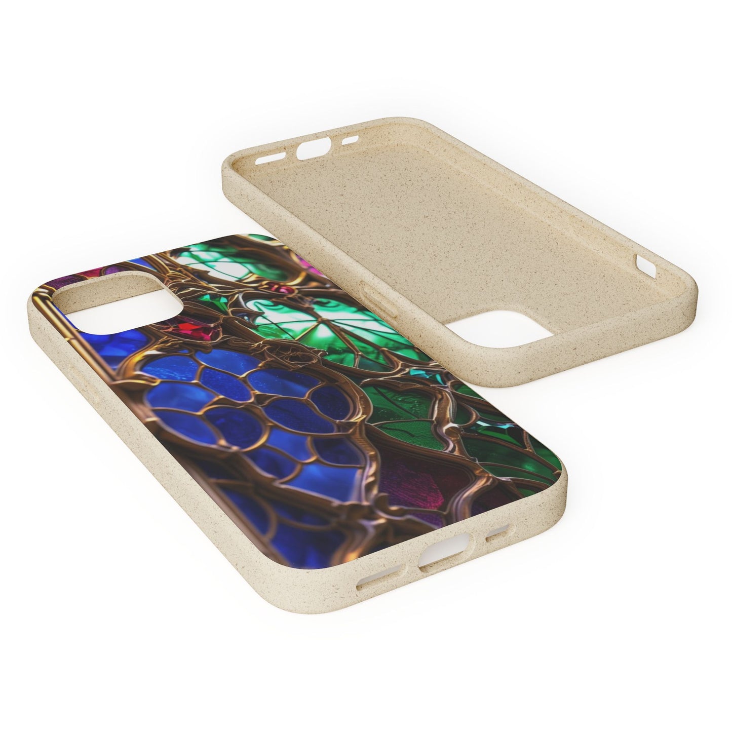 Eco-Friendly Biodegradable Phone Case - Stained Glass