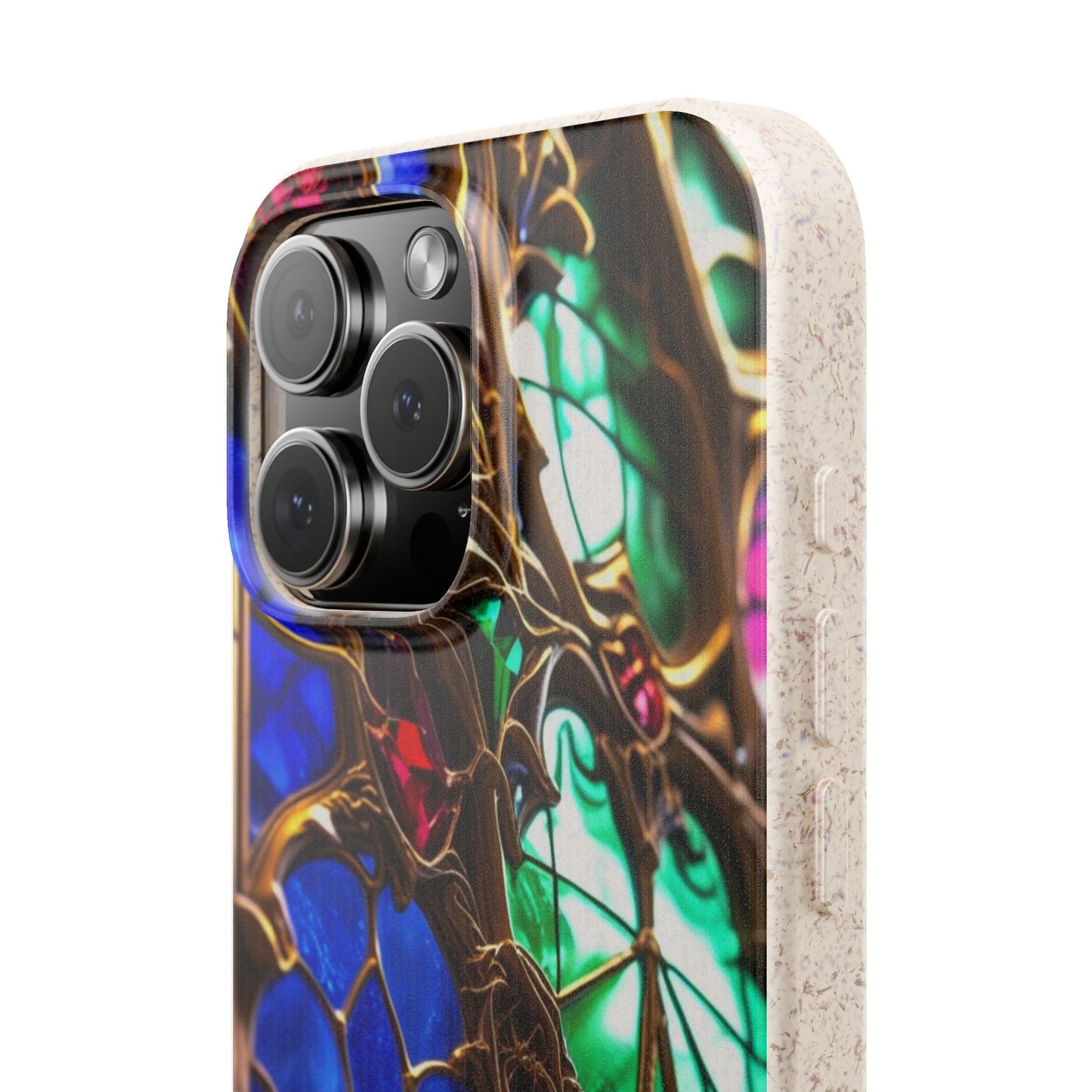 Eco-Friendly Biodegradable Phone Case - Stained Glass